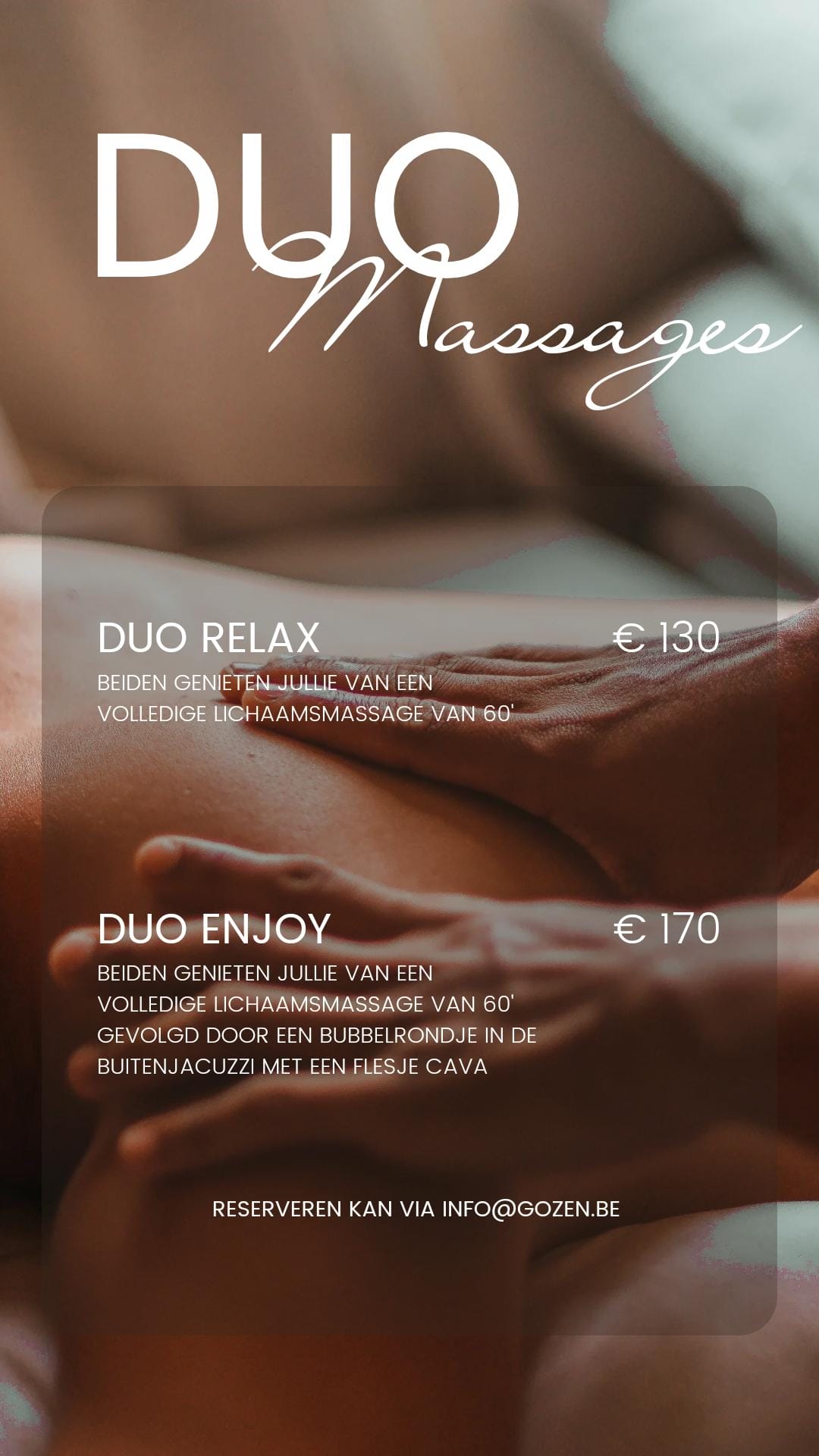 Duo massages